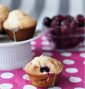 Cherry Lemonade Muffins - Perfect for Dad!