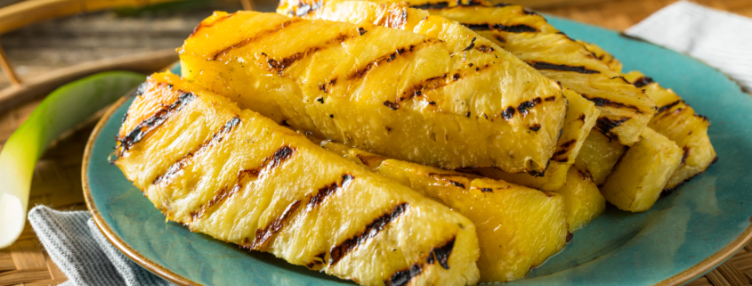 Sweet Grilled Pineapple Slices