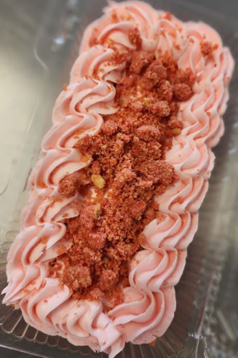 Strawberry Crunch Cake