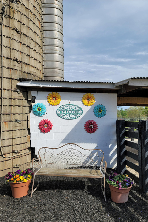 Welcome Bench